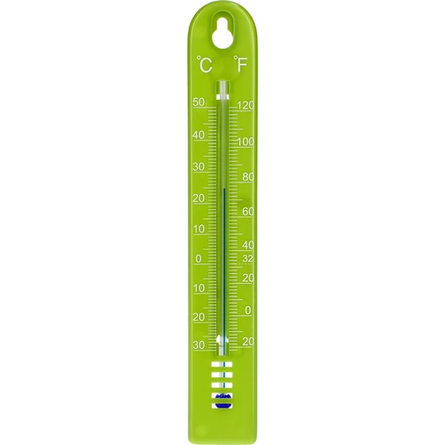 Univerzálny teplomer (-30 do +50°C), 17 cm, zelený