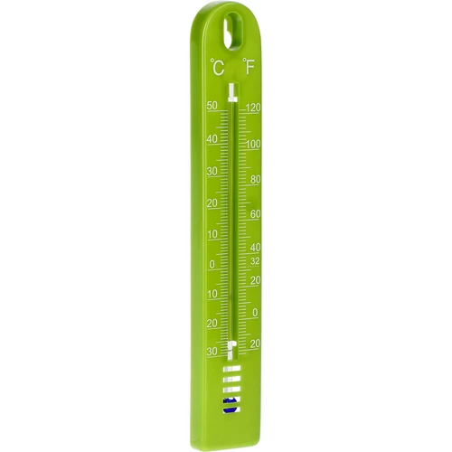 Univerzálny teplomer (-30 do +50°C), 17 cm, zelený - 2