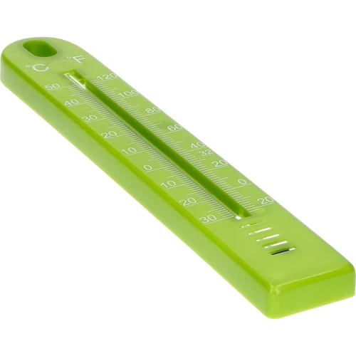 Univerzálny teplomer (-30 do +50°C), 17 cm, zelený - 3