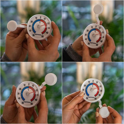 Univerzálny teplomer, samolepiaci (-50°C do +50°C) Ø 7,2cm - 5