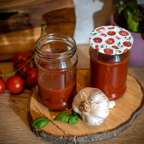 Uzávera fi 66/4 s paradajkami - 10 ks. - 8