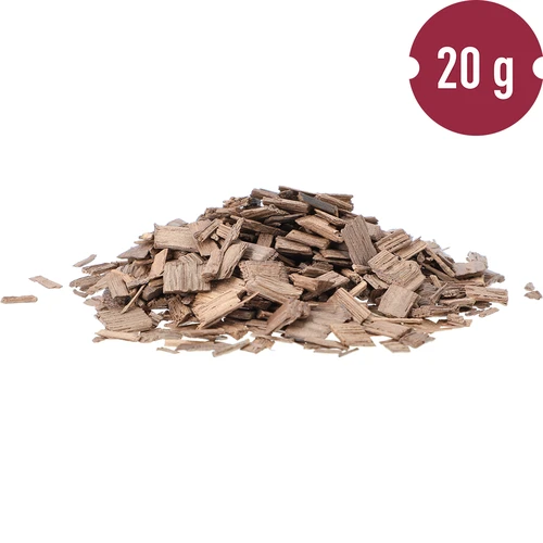 Vanilkové dubové vločky, silne opekané, 20g - 4