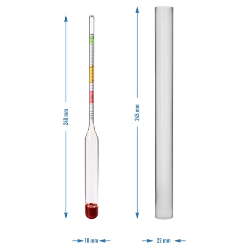 Vinomer (cukrometer) - meranie koncentrácie cukru - 4