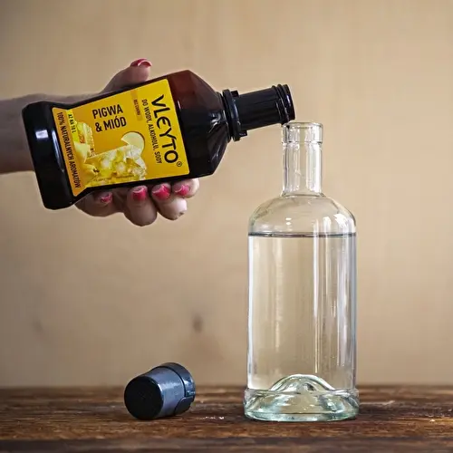 VLEYTO Dulovec & Med – chuťová esencia s prírodnými arómami, 250 ml - 11