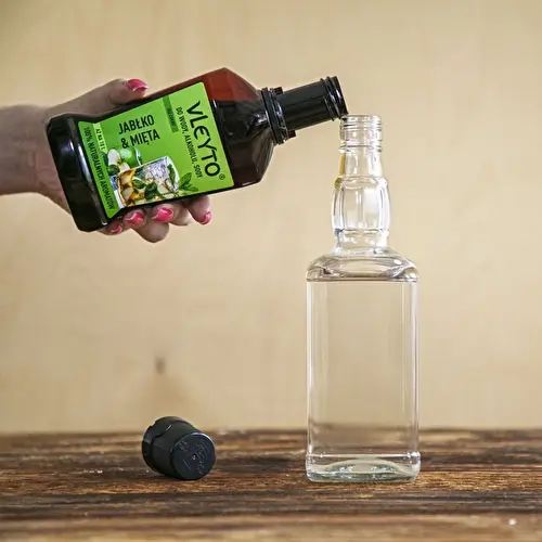 VLEYTO Mäta & Jablko – chuťová esencia s prírodnými arómami, 250 ml - 11