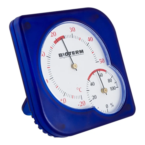 Vnútorný bimetalický teplomer s vlhkomerom (-20 do +50°C) mix - 4