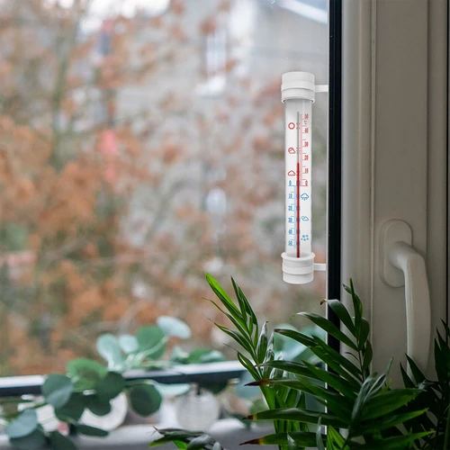 Vonkajší teplomer (-50°C do +50°C) 23cm mix, slovenská výroba - 6