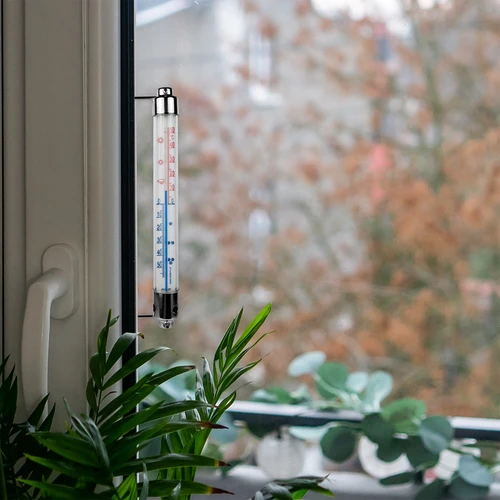 Vonkajší teplomer s kovovým rámom (-50°C do +50°C) 20cm - 6