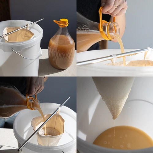 Vrece na filtráciu muštu - Kužeľové - 7 L - 3