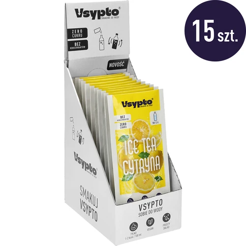 Vsypto Ice Tea Citrón - balenie 15x9 g - 2