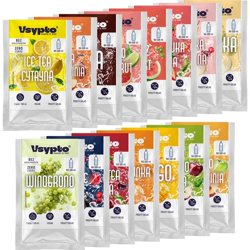 VSYPTO mix príchutí, 15×3 g - 4