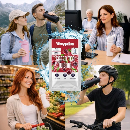 VSYPTO s príchuťou Green Tea Čerešňa, 3 g - 8