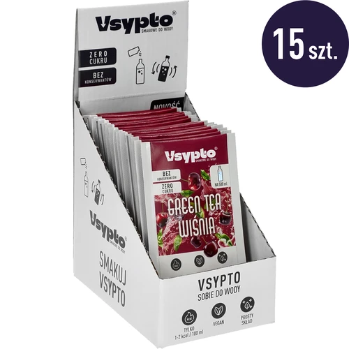 VSYPTO s príchuťou Green Tea Čerešňa, 3 g - 10