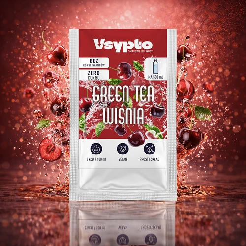 VSYPTO s príchuťou Green Tea Čerešňa, 3 g - 5