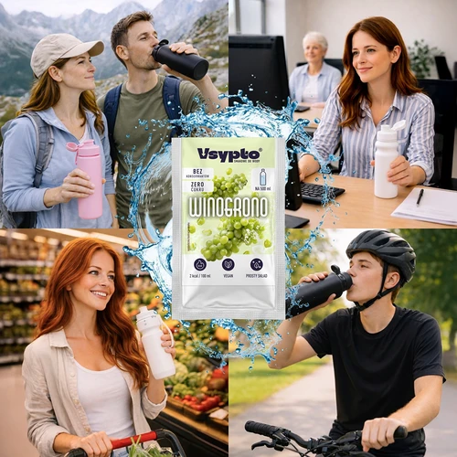 VSYPTO s príchuťou hrozna, 3 g - 8