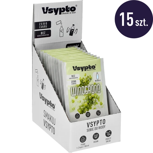 VSYPTO s príchuťou hrozna, 3 g - 9
