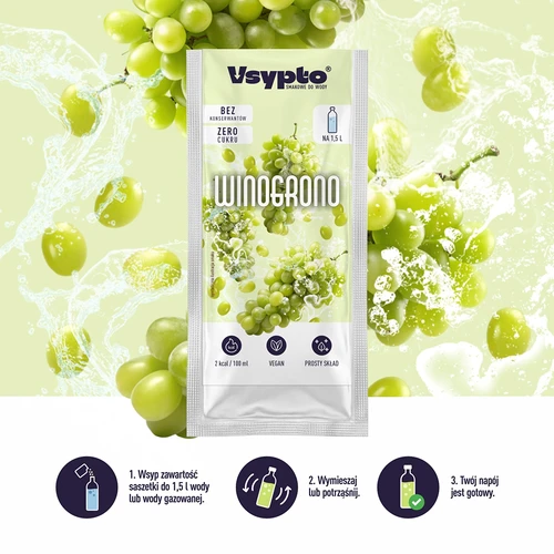 VSYPTO s príchuťou hrozna, 9 g - 6