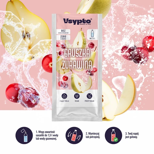 VSYPTO s príchuťou Hruška Brusnica, 9 g - 6