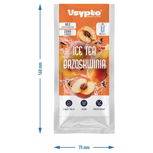 VSYPTO s príchuťou Ice Tea Broskyňa, 9 g - 4