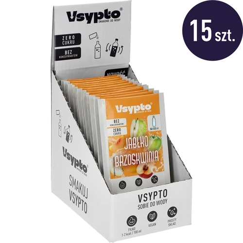 VSYPTO s príchuťou Jablko Broskyňa, 3 g - 10
