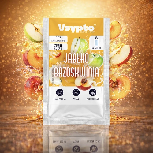 VSYPTO s príchuťou Jablko Broskyňa, 3 g - 5