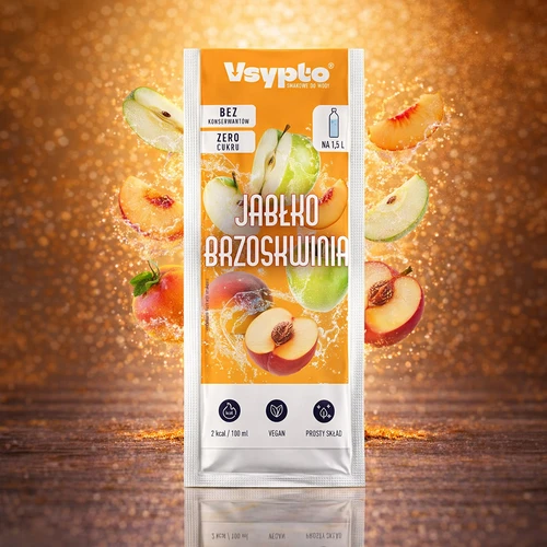 Vsypto s príchuťou Jablko Broskyňa, 9g - 5
