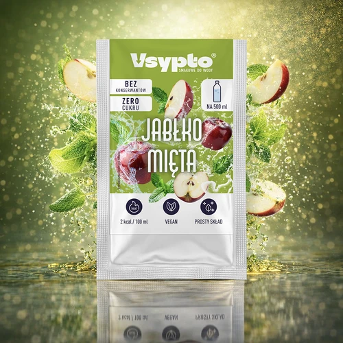 VSYPTO s príchuťou Jablko Mäta, 3 g - 5