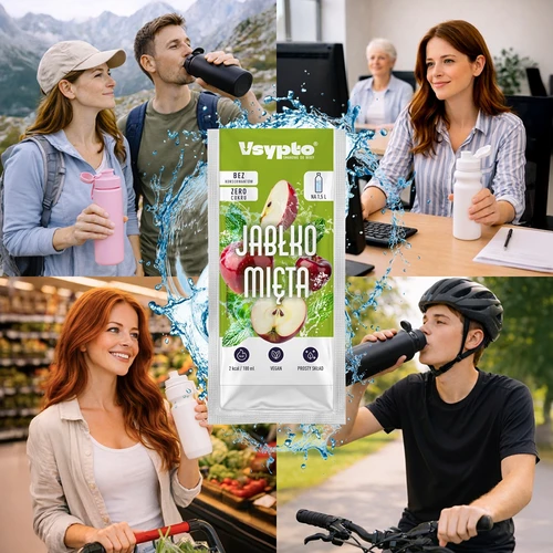 VSYPTO s príchuťou Jablko Mäta, 9 g - 8