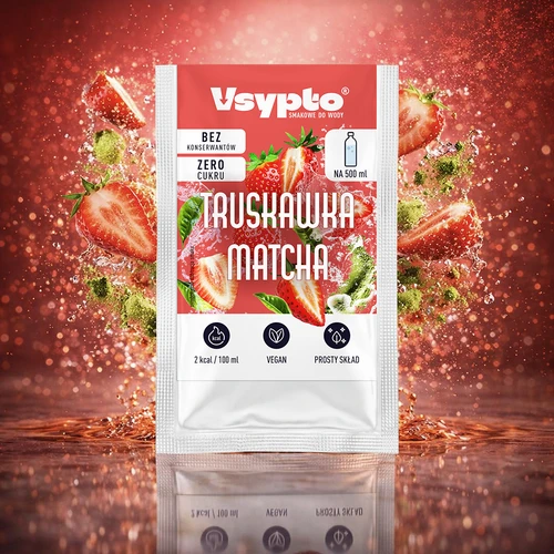 VSYPTO s príchuťou Jahoda Matcha, 3 g - 5
