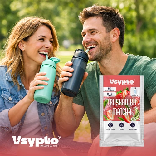 VSYPTO s príchuťou Jahoda Matcha, 3 g - 7