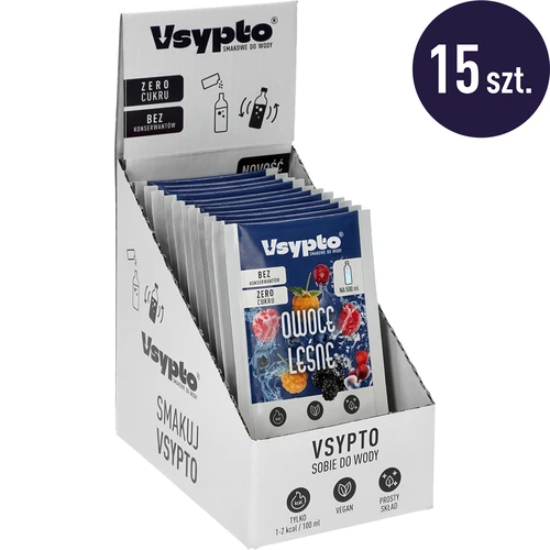 VSYPTO s príchuťou lesného ovocia, 3g - 10