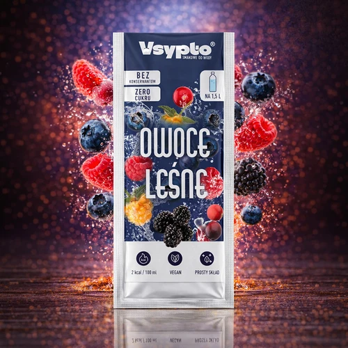 VSYPTO s príchuťou lesného ovocia, 9 g - 5