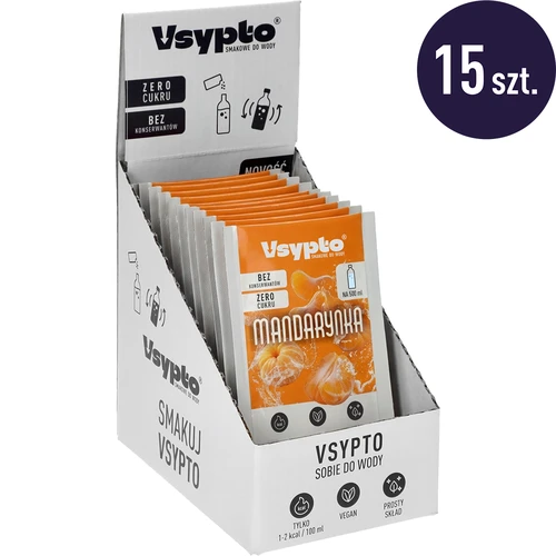 VSYPTO s príchuťou mandarínky, 3 g - 10