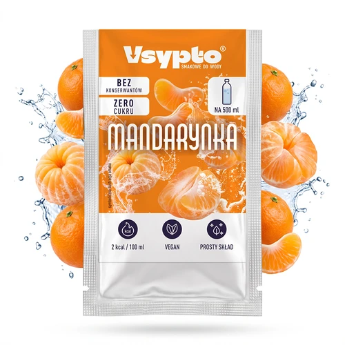 VSYPTO s príchuťou mandarínky, 3 g