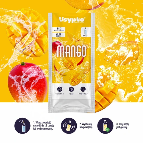 VSYPTO s príchuťou manga, 9 g - 6