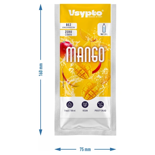 VSYPTO s príchuťou manga, 9 g - 4