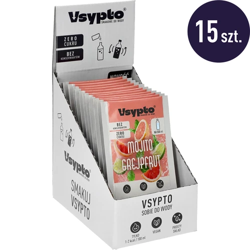 VSYPTO s príchuťou Mojito Grapefruit, 3 g - 10