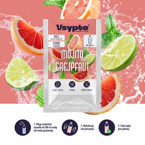 VSYPTO s príchuťou Mojito Grapefruit, 3 g - 6
