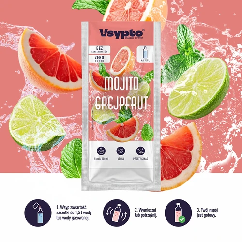 VSYPTO s príchuťou Mojito grep, 9 g - 6