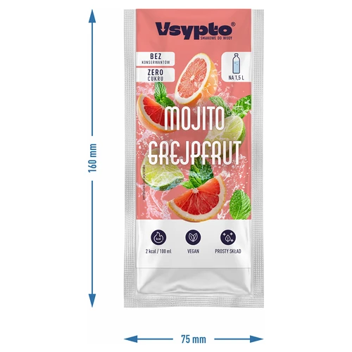 VSYPTO s príchuťou Mojito grep, 9 g - 4