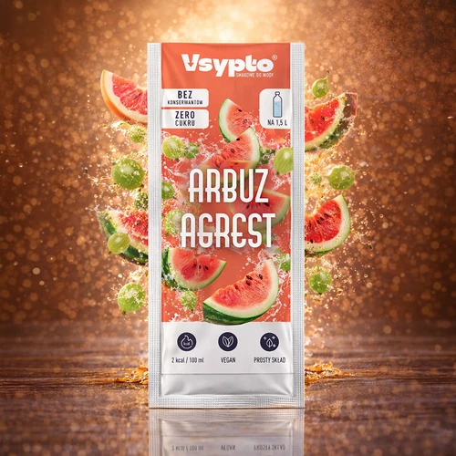 Vsypto s príchuťou vodný melón a egreš, 9 g - 5