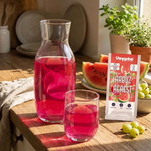 Vsypto s príchuťou vodný melón a egreš, 9 g - 9