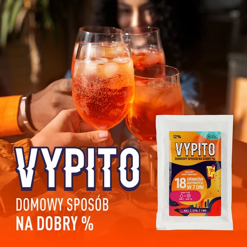 VYPITO 12%, sáčok na 18 drinkov - Chillout jemne ovocný, 126 g - 6