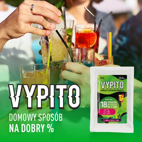 VYPITO 12%, sáčok na 18 drinkov - Energy drink, 126 g - 6