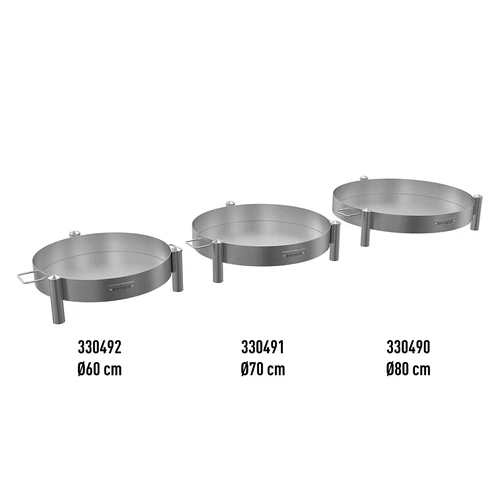 Záhradné ohnisko ø 80 cm zvárané - 11