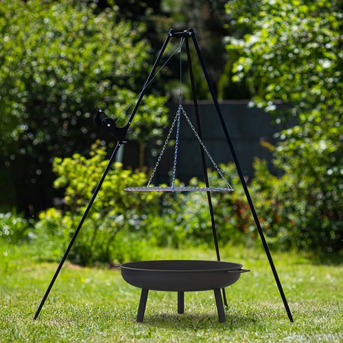 Záhradné ohnisko Ø58 cm, okrúhle, misa - 11