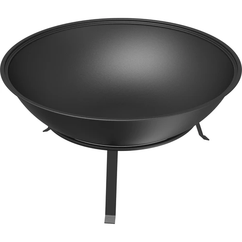 Záhradné ohnisko s roštom, Ø55 cm, okrúhle, misa - 3