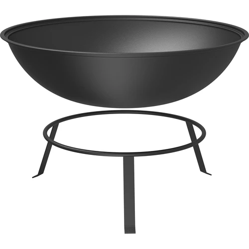 Záhradné ohnisko s roštom, Ø55 cm, okrúhle, misa - 4
