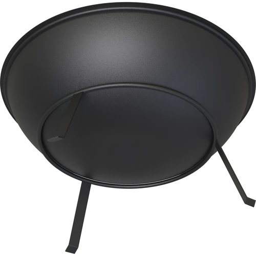 Záhradné ohnisko s roštom, Ø55 cm, okrúhle, misa - 5