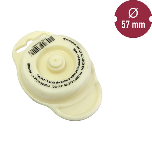 Zátka / kryt na balóny s úzkym hrdlom fi57mm - 2